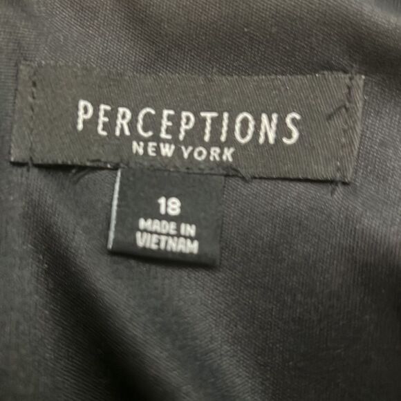 PERCEPTIONS NEWYORK POLKA DOT‎ DRESS SIZE 18 - Picture 4 of 7